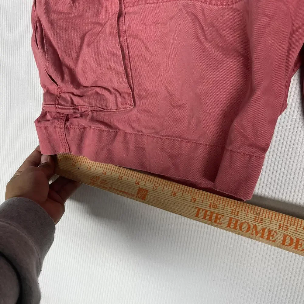 Polo Ralph Lauren Shorts Mens 44 Pink Cargo Chino Classic Fit 12 Inseam Canvas